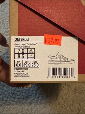 Vans Old Skool Kids Shoes - Turtledove